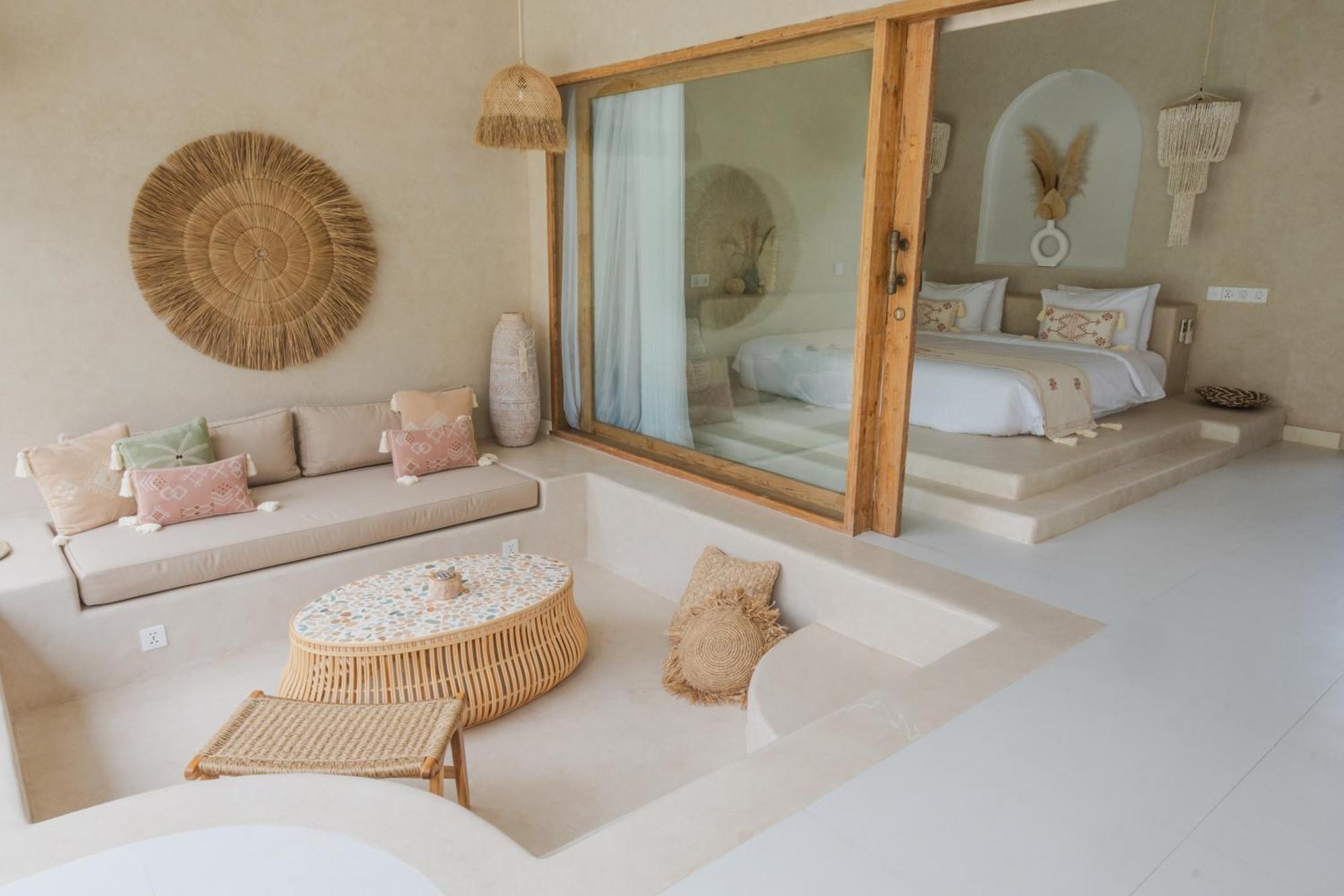 Gili Boho Villas - Aesthetic Private Pool Villas ギリ・トラワンガン エクステリア 写真