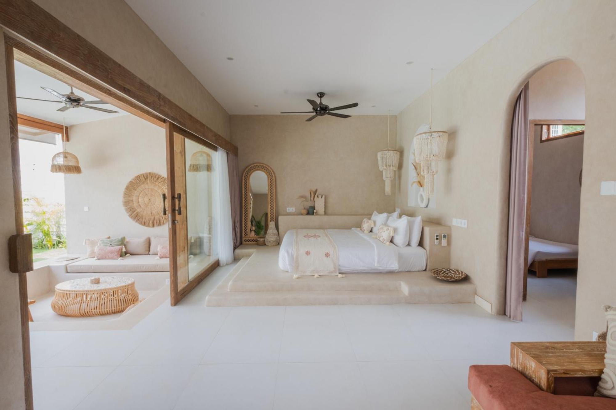 Gili Boho Villas - Aesthetic Private Pool Villas ギリ・トラワンガン エクステリア 写真