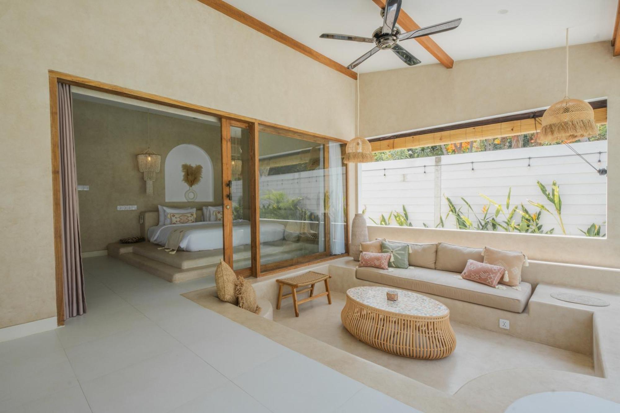 Gili Boho Villas - Aesthetic Private Pool Villas ギリ・トラワンガン エクステリア 写真